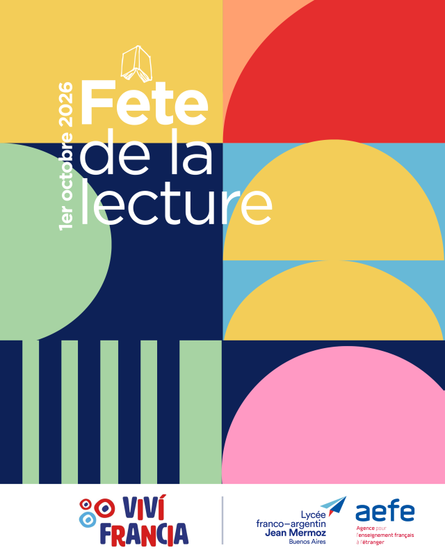 Vivi Francia 2026 - Fête de la lecture à Mermoz - Pièce graphique - Format publication Instagram